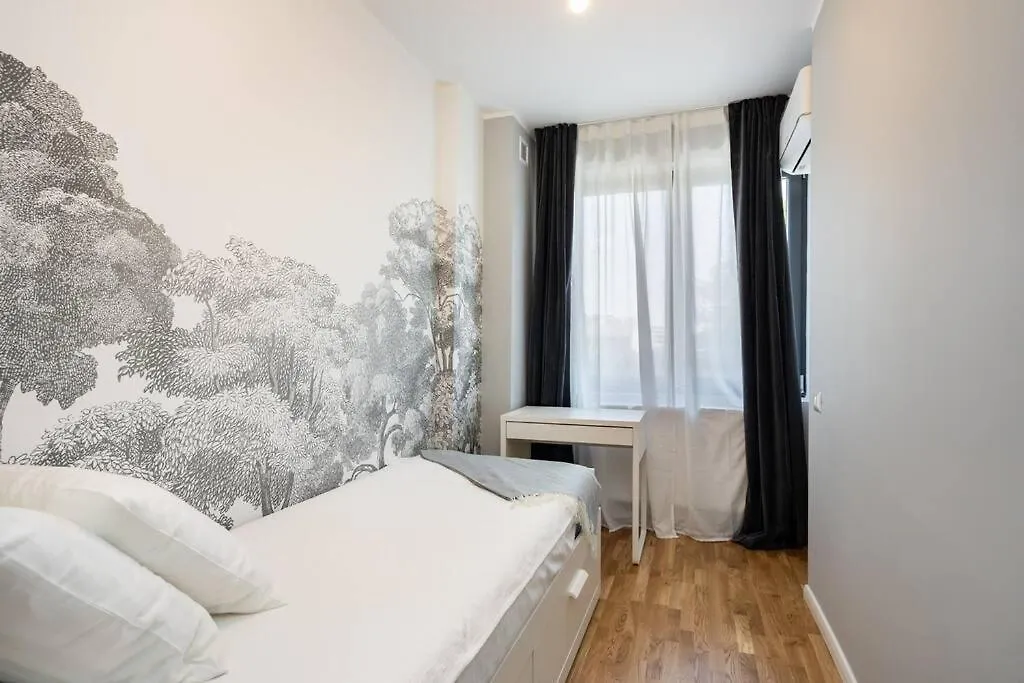Bright 2Br Flat - Top Location - Amazing Balcony Βουκουρέστι Διαμέρισμα